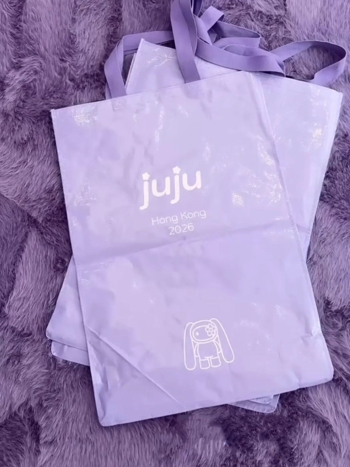 JuJu Mega Family - Lavender Tote Bag